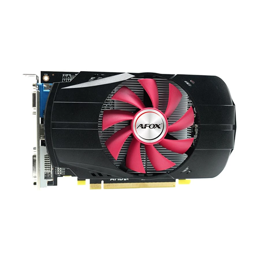 AFOX AFR7350-2048D5H4 2GB GDDR5 128BIT SINGLE FAN GRAPHICS CARD 