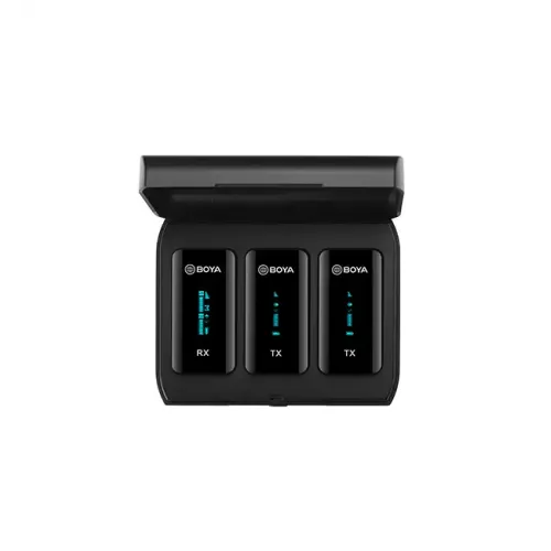 [0006640] Boya BY-XM6-K2 2.4GHz Ultra-compact Wireless Microphone System Kit 