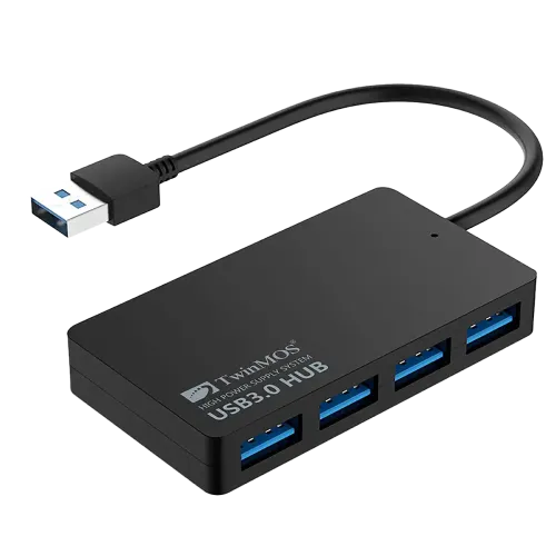 TwinMOS EzeeHUB-34L-M 4-Port USB Hub 