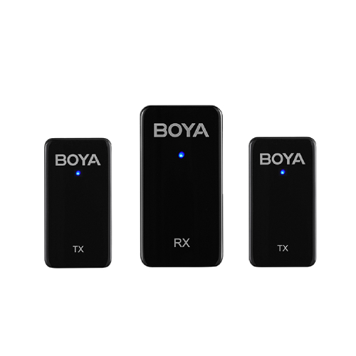 [0006643] Boya BY-Wmic5-M2 Ultracompact 2.4GHz Dual-Channel Wireless Microphone System