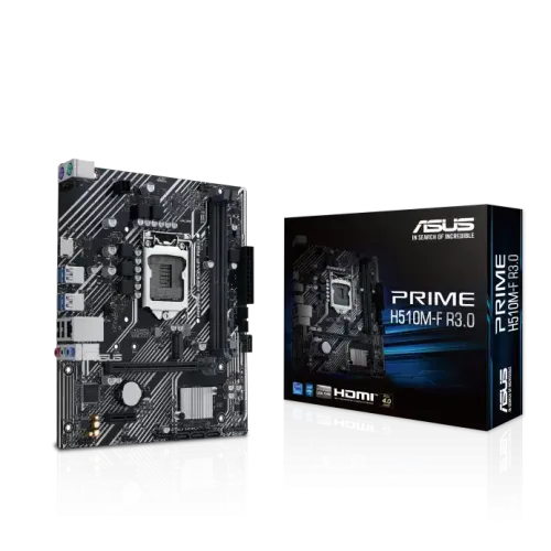 ASUS PRIME H510M-F R3.0 LGA1200 Micro-ATX Motherboard 