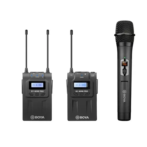 [0006647] Boya BY-WM8 Pro-K4 UHF Dual-Channel Wireless Microphone System
