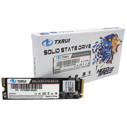 TXRUI 128GB PCIe Gen 3.0 M.2 NVMe Internal SSD 