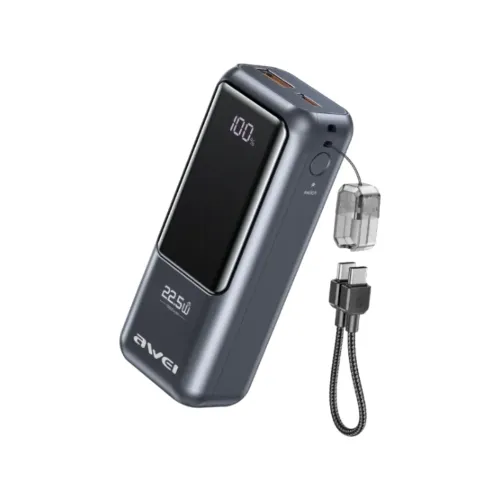 Awei PA-99 10000mAh 22.5W Fast Charging Power Bank
