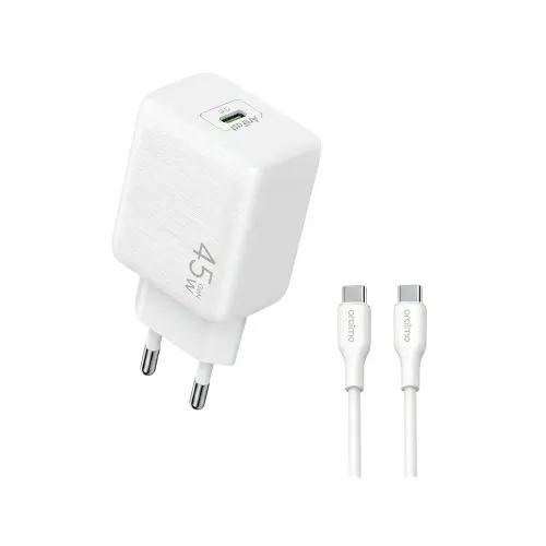 Oraimo PowerGaN 451 45w GaN Charger Adapter with Type-C Cable # OCW-5451ECC