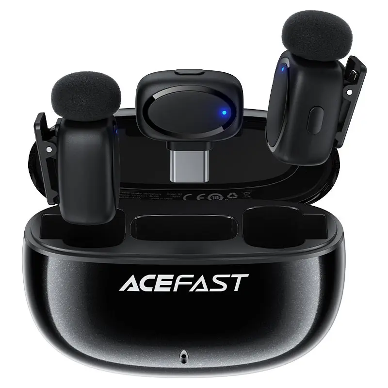 Acefast R2 wireless lavalier microphones
