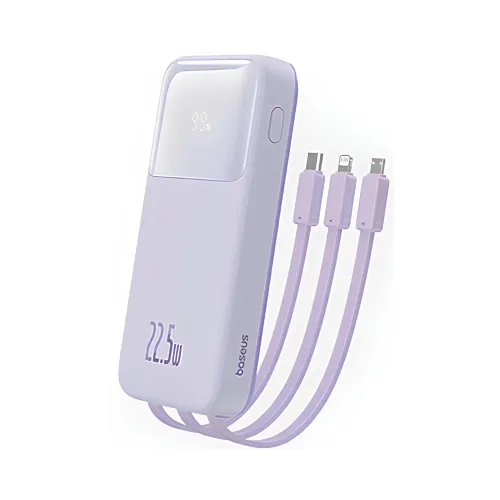 Baseus PPMD2-10 22.5W 10000mAh Power Bank With Built-in Cable 