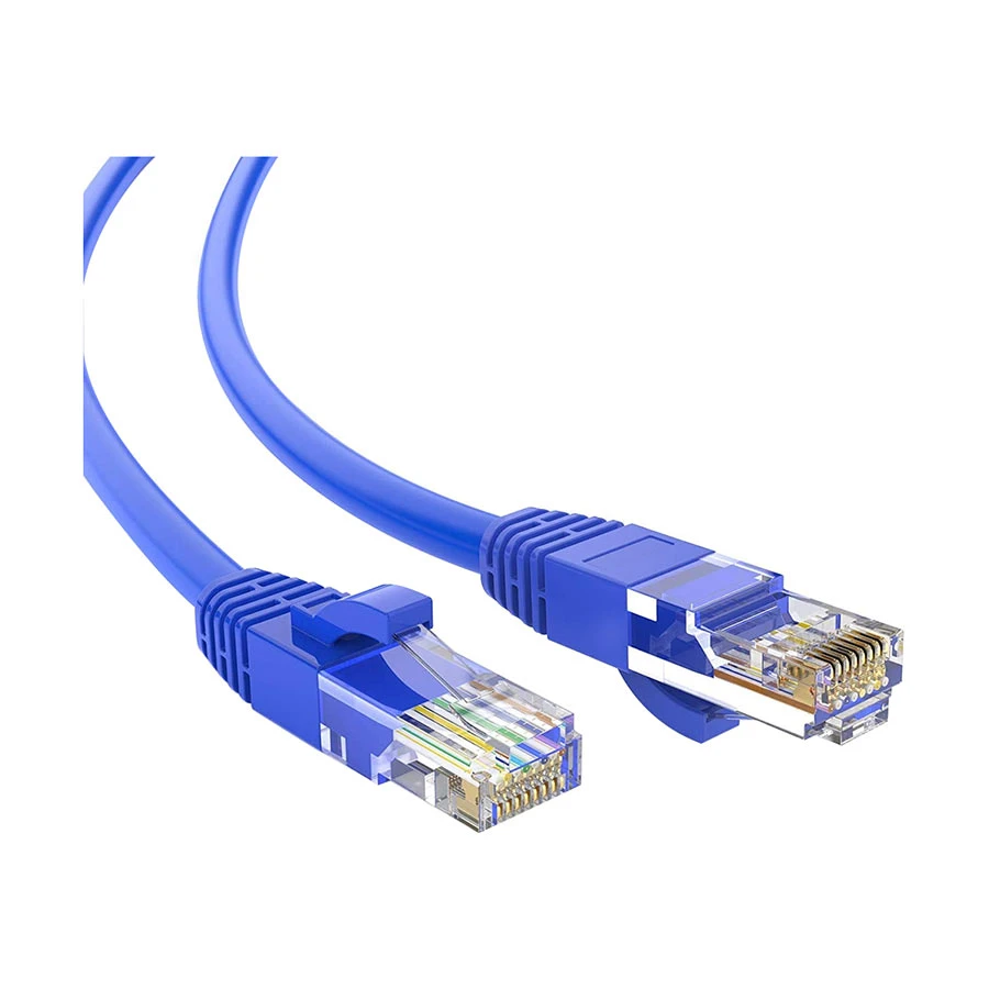 Rosenberger Cat-6 UTP 3 Meter Blue Network Cable #CP61-423-1P3, Patch Cord 