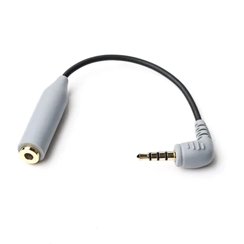 [0006684] Boya BY-CIP2 3.5mm TRRS Male to TRS Female Microphone Adapter Cable