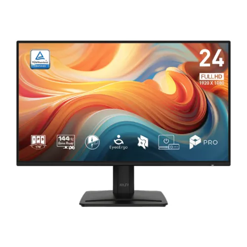MSI PRO MP242 E14A 23.8" 144Hz IPS FHD Business Monitor 