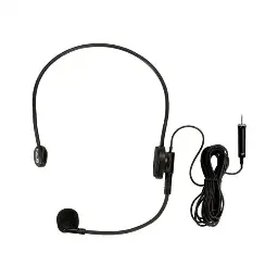 Ahuja HBM-60CC Over Head Microphone With 3.5 mm Jack 