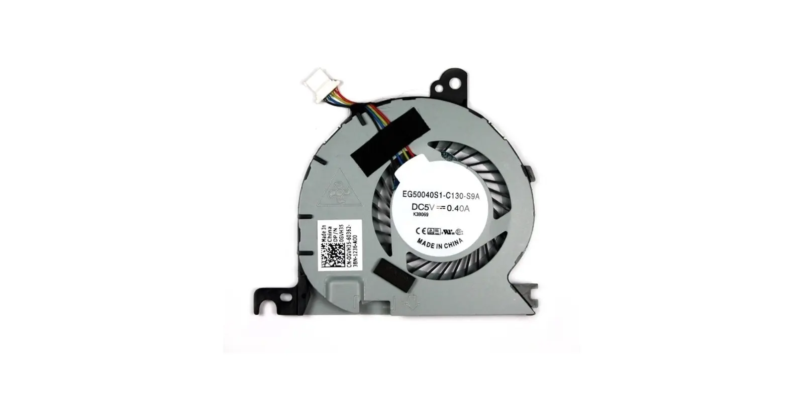 DELL Latitude 7240 Laptop CPU Cooling Fan Cooler 