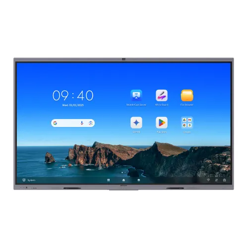 Hikvision DS-D5A65RB/B3 65" 4K UHD Interactive Flat Panel With Camera
