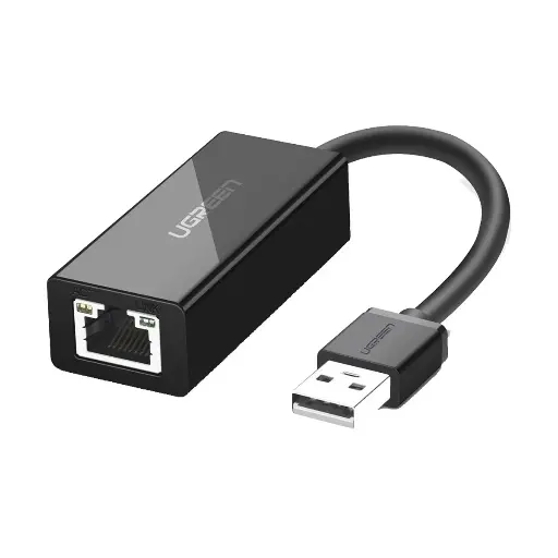 [0014821] UGREEN 20254 USB Male to LAN Female Black Converter # 20254 
