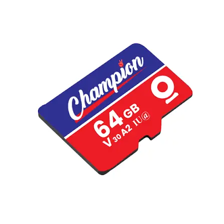 Champion 64GB MicroSD Memory Card 