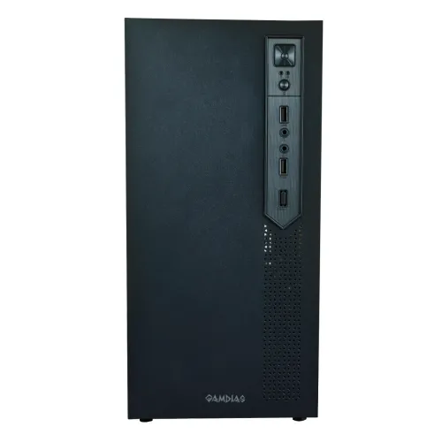[02772] Gamdias MARS E4M Mini Tower Black Micro-ATX Desktop Casing with 250W PSU