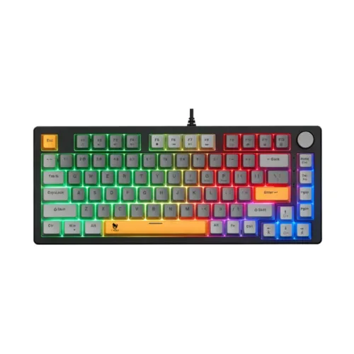 T-Wolf ZK82 LED Wired Mechanical Keyboard 