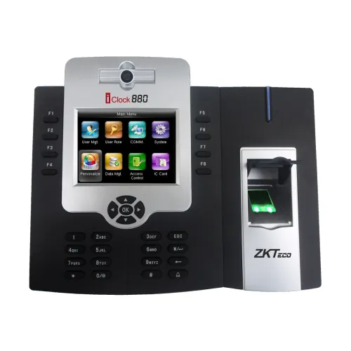  ZKTeco iClock880 Fingerprint Time Attendance and Access Control Terminal