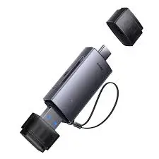 Baseus Card Reader Dual Output USB-A & Type-C to SD TF Card Reader#WKQX070413