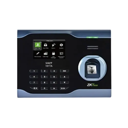 ZKTeco SilkFP-101TA Fingerprint Time Attendance Terminal with Adapter