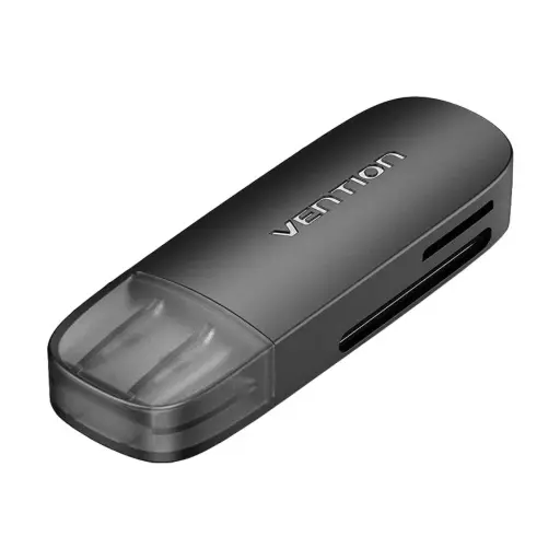 [07126] VENTION CLFB0 2-in-1 USB 3.0 A Card Reader