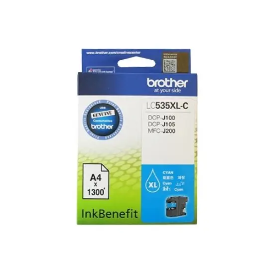 Brother LC535XLC Cartridge Cyan