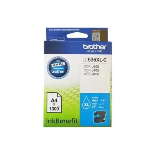 [0006771] Brother LC535XLC Cartridge Cyan