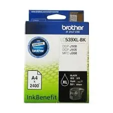 [0006776] Brother LC539XL-BK BLACK CARTRIDGE (ORGINAL)