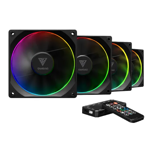 [02714] Gamdias AEOLUS M3-1204R ARGB Casing Fan