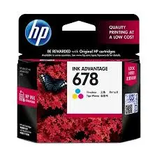HP 678 TRI-BLACK INK CARTRIDGE (ORIGINAL) #CZ108AA