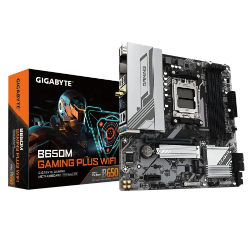 [02574] GIGABYTE B650M GAMING PLUS WIFI DDR5 AM5 Motherboard