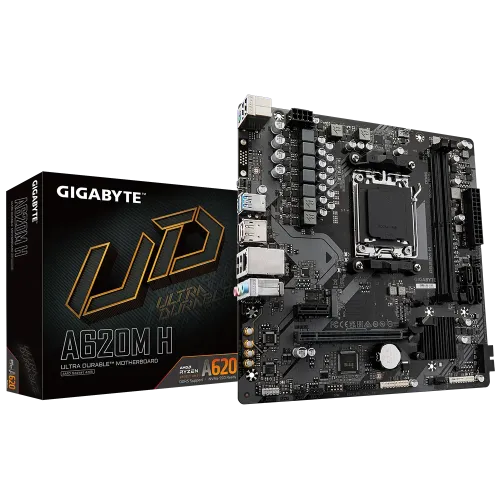 [02543] GIGABYTE A620M H AM5 Micro-ATX Motherboard