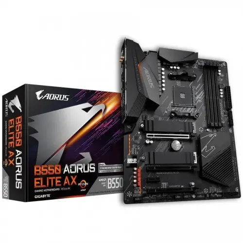 [0006977] GIGABYTE B550 Aorus Elite AX AM4 ATX Motherboard