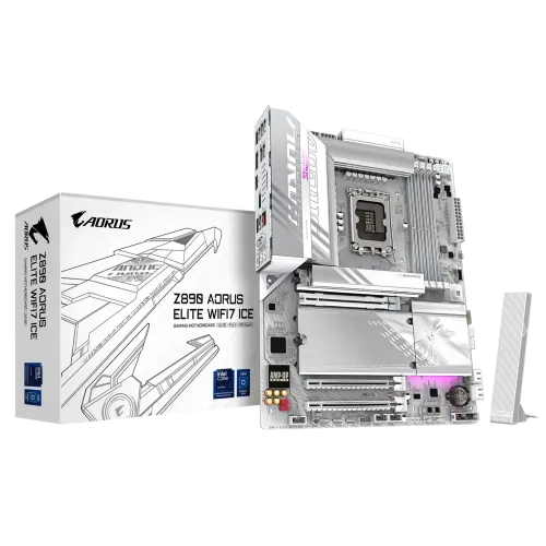 [0007002] GIGABYTE Z890 AORUS ELITE WIFI7 ICE LGA 1851 ATX Motherboard
