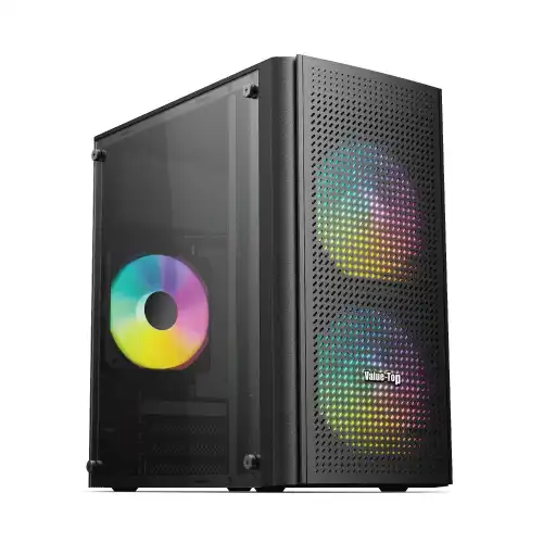 [0000444] Value-Top VT-M200 Mid Tower Micro ATX Casing With PSU