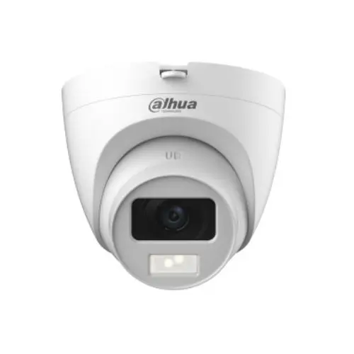 [01875] Dahua DH HAC HDW1200CLQP IL A 2MP Smart Dual Light Dome Camera