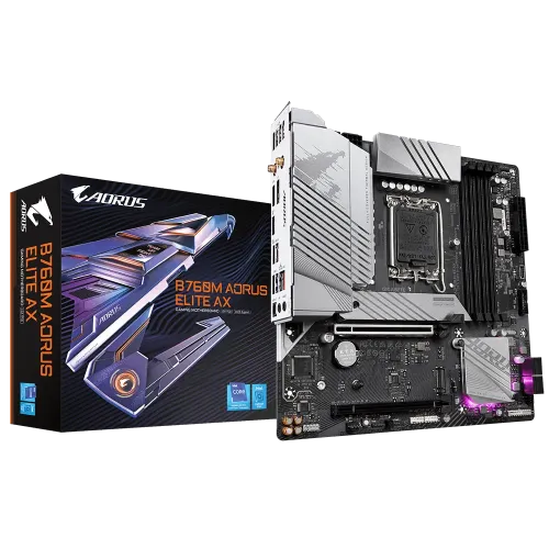 [0007054] GIGABYTE B760M AORUS ELITE AX DDR5 mATX Motherboard