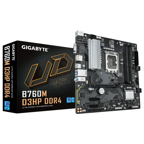[0007060] GIGABYTE B760M D3HP DDR4 Micro ATX Motherboard
