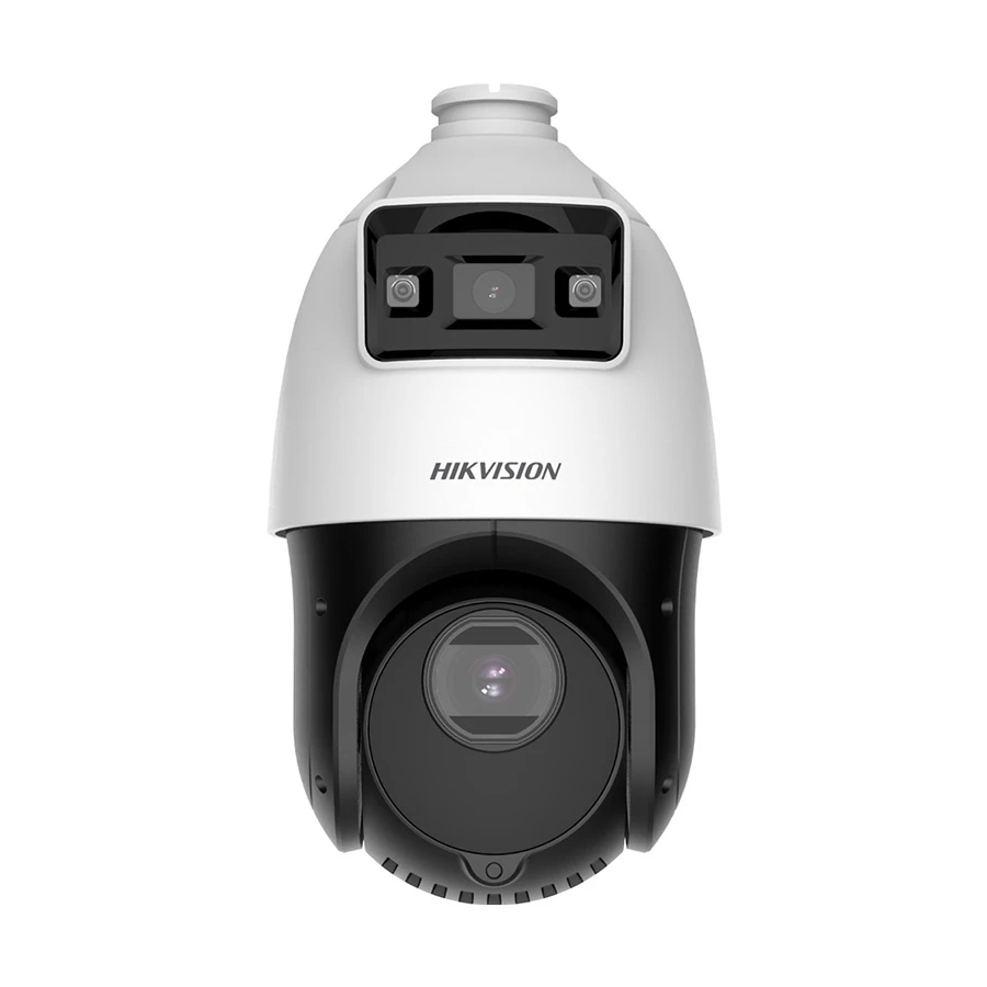 Hikvision DS-2SE4C425MWG-E(14F0) (2.8mm+4.8mm) (4.0MP) TandemVu 4-inch 25x Colorful & IR PTZ Dome IP Camera (Without Adapter & Wall Mount)
