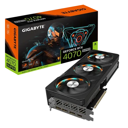 [0007125] GIGABYTE GeForce RTX 4070 SUPER GAMING OC 12GB GDDR6X Graphics Card