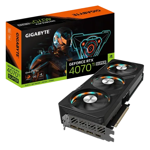 [0007129] GIGABYTE GeForce RTX 4070 Ti SUPER WINDFORCE OC 16GB GDDR6X Graphics Card