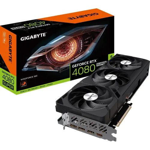 [0007135] GIGABYTE GeForce RTX 4080 SUPER WINDFORCE 16GB GDDR6X Graphics Card