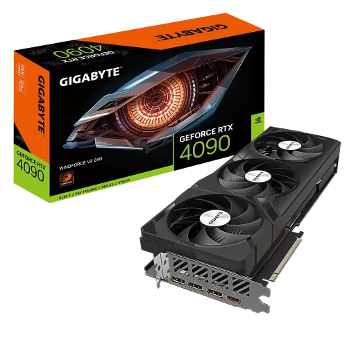 [0007136] GIGABYTE GeForce RTX 4090 WINDFORCE V2 24G GDDR6X Graphics Card