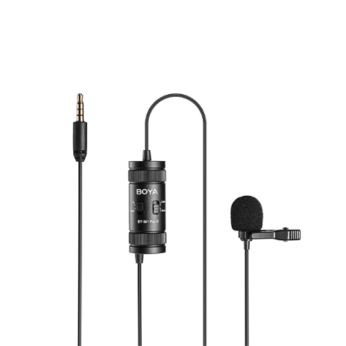 [01094] Boya BY-M1 Pro II 3.5mm Lavalier Microphone 