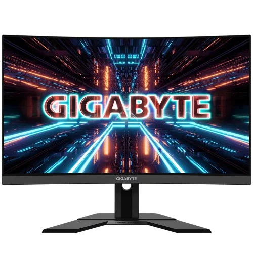 [02606] GIGABYTE G27QC  27 Inch 2K QHD Dual HDMI, DP, Dual USB, Earphone, Speaker Gaming Monitor #G27QC -EK