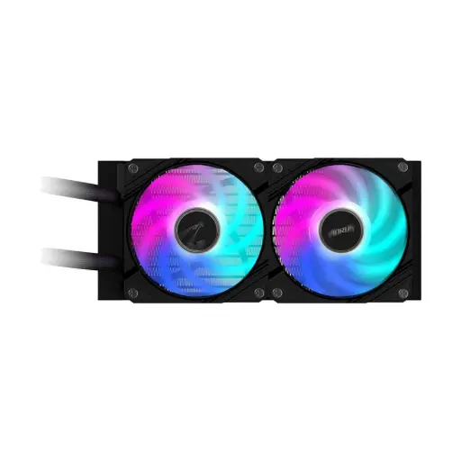 [0007280] GIGABYTE AORUS WATERFORCE II 240 AIO Black Liquid CPU Cooler