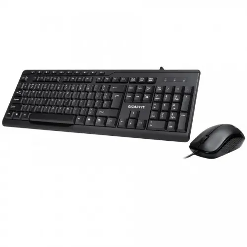 GIGABYTE KM6300 Wired USB Keyboard & Mouse Combo with Bangla