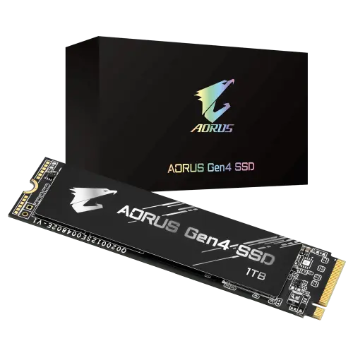 [0007319] GIGABYTE Aorus 1TB PCIe Gen4 M.2 SSD