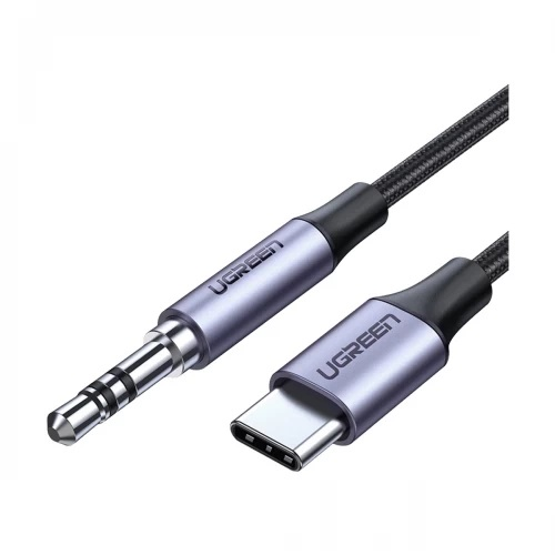 [06411] UGREEN AV143 USB Type-C to 3.5mm 2m Audio Adapter #70861