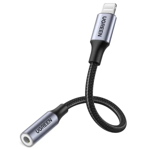 [0007349] UGREEN US211 Lightning to 3.5mm Headphone Adapter #30756
